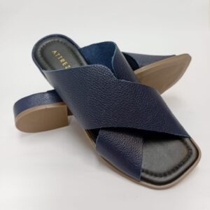 Sandália Mule em Couro