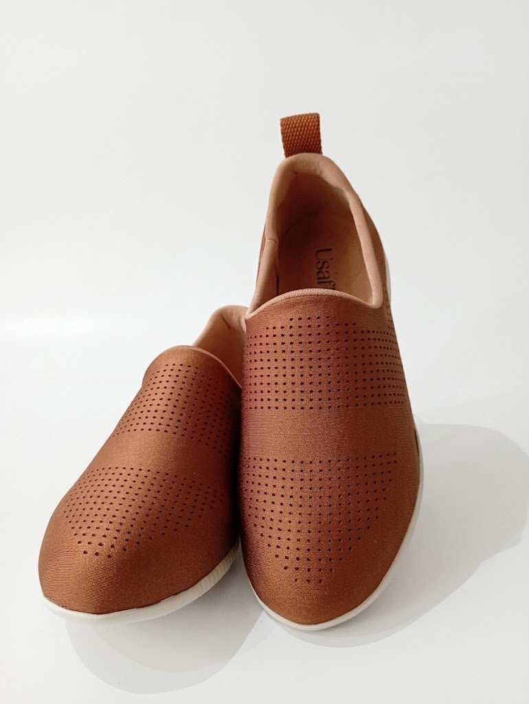 Tênis Feminino Usaflex Slip On Perfurado - Imagem 3