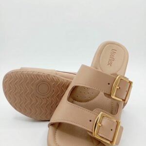 Birken Feminino Usaflex Couro Fivelas